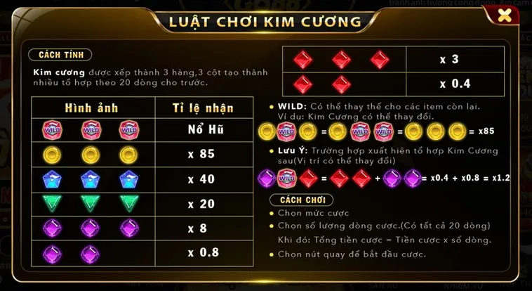 Khám Phá Trò Chơi Nổ Hũ Kim Cương Tại QH88 2 Khám Phá Trò Chơi Nổ Hũ Kim Cương Tại QH88